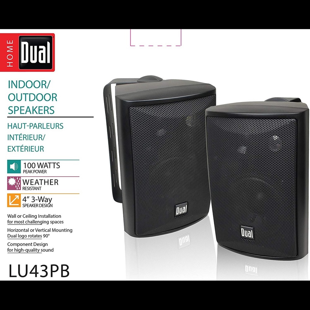 Indoor/ Outdoor Speakers New in Box